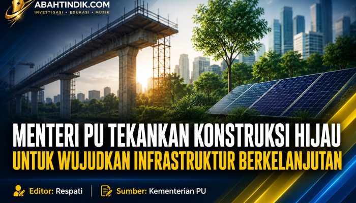 Menteri PU Tekankan Konstruksi Hijau untuk Wujudkan Infrastruktur Berkelanjutan