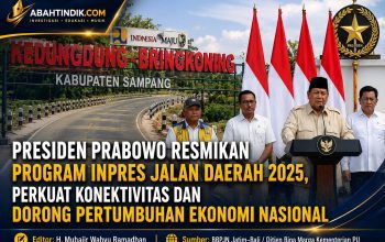 Presiden Prabowo Resmikan Program Inpres Jalan Daerah 2025, Perkuat Konektivitas dan Dorong Pertumbuhan Ekonomi Nasional
