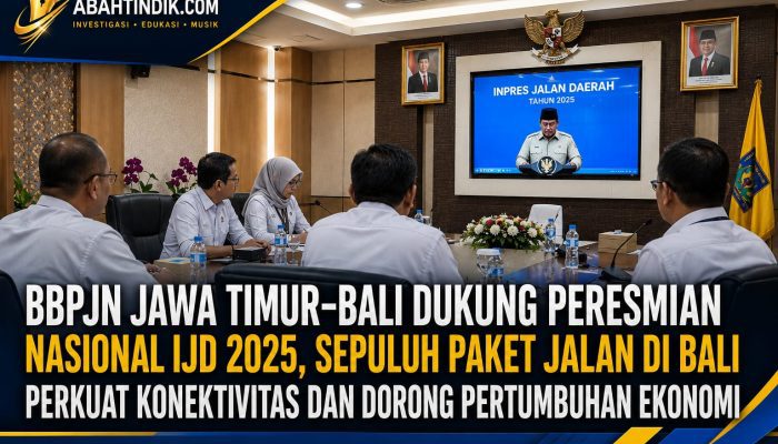 BBPJN Jawa Timur–Bali Dukung Peresmian Nasional IJD 2025, Sepuluh Paket Jalan di Bali Perkuat Konektivitas dan Pertumbuhan Ekonomi