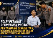 Polri Perkuat Rekrutmen Proaktif Penyandang Disabilitas, Wujudkan Kesempatan Setara dan Institusi yang Inklusif