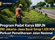 Program Padat Karya BBPJN DKI Jakarta–Jawa Barat Serap 1.320 HOK, Perkuat Pemeliharaan Jalan Nasional
