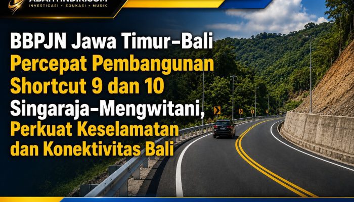 BBPJN Jawa Timur–Bali Percepat Pembangunan Shortcut 9 dan 10 Singaraja–Mengwitani, Perkuat Keselamatan dan Konektivitas Bali