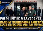 Polri untuk Masyarakat, Dandim Tulungagung Apresiasi 80 Tahun Pengabdian Polri Jaga Kamtibmas
