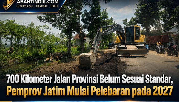 700 Kilometer Jalan Provinsi Belum Sesuai Standar, Pemprov Jatim Mulai Pelebaran pada 2027