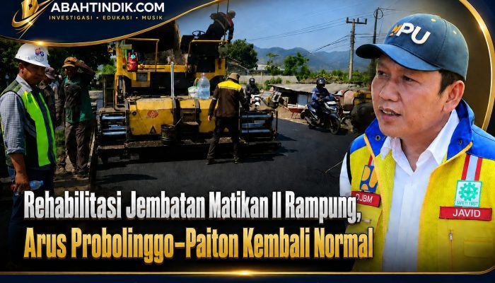 Rehabilitasi Jembatan Matikan II Rampung, Arus Probolinggo–Paiton Kembali Normal