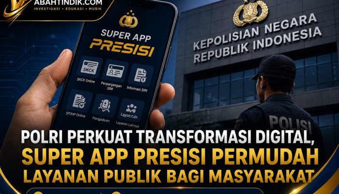 Polri Perkuat Transformasi Digital, Super App Presisi Permudah Layanan Publik bagi Masyarakat