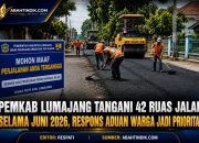Pemkab Lumajang Tangani 42 Ruas Jalan Selama Juni 2026, Respons Aduan Warga Jadi Prioritas