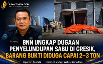 BNN Ungkap Dugaan Penyelundupan Sabu di Gresik, Barang Bukti Diduga Capai 2–3 Ton