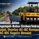 Rehabilitasi Jalan Karangampel–Batas Cirebon/Indramayu Berlanjut, Overlay AC-BC Rampung dan AC-WC Segera Dimulai