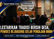 Lestarikan Tradisi Bersih Desa, Pemdes Rejoagung Gelar Pengajian Umum