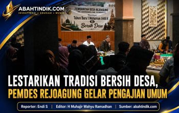 Lestarikan Tradisi Bersih Desa, Pemdes Rejoagung Gelar Pengajian Umum
