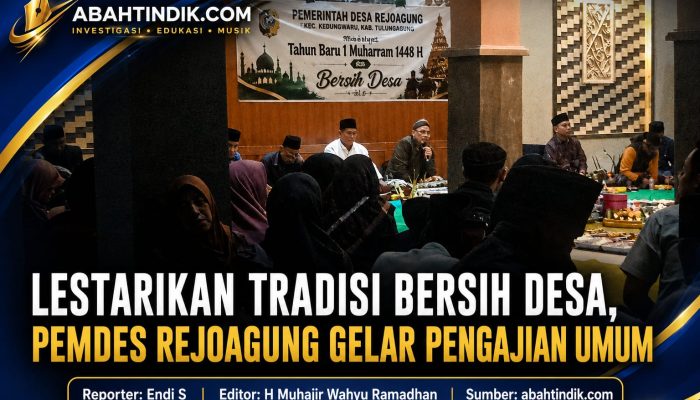 Lestarikan Tradisi Bersih Desa, Pemdes Rejoagung Gelar Pengajian Umum