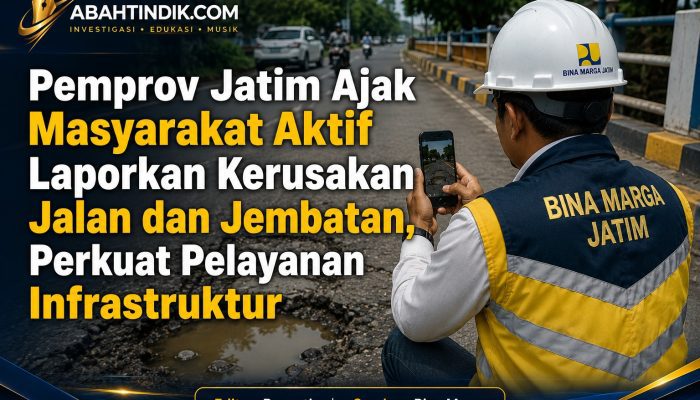 Pemprov Jatim Ajak Masyarakat Aktif Laporkan Kerusakan Jalan dan Jembatan, Perkuat Pelayanan Infrastruktur