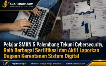 Pelajar SMKN 5 Palembang Tekuni Cybersecurity, Raih Berbagai Sertifikasi dan Aktif Laporkan Dugaan Kerentanan Sistem Digital