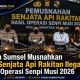 Polda Sumsel Musnahkan 397 Senjata Api Rakitan Ilegal Hasil Operasi Senpi Musi 2026