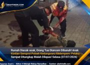 Rumah Diacak-acak, Orang Tua Diancam Dibunuh! Anak Korban Semprot Polsek Kedungwaru Melempem: Pelaku Sempat Ditangkap Malah Dilepas