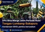 DPU Bina Marga Jatim Perbaiki Ruas Tongas–Lumbang–Sukapura, Kendaraan ODOL Jadi Pemicu Kerusakan