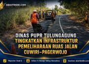 Dinas PUPR Tulungagung Tingkatkan Infrastruktur Pemeliharaan Ruas Jalan Cuwiri–Pagerwojo