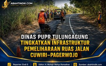 Dinas PUPR Tulungagung Tingkatkan Infrastruktur Pemeliharaan Ruas Jalan Cuwiri–Pagerwojo
