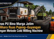 Dinas PU Bina Marga Jatim Pelihara Ruas Pajeng–Guyangan dengan Metode Cold Milling Machine
