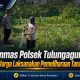 Unit Binmas Polsek Tulungagung Kota Dampingi Warga Laksanakan Pemeliharaan Tanaman Jagung
