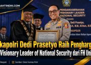 Wakapolri Dedi Prasetyo Raih Penghargaan The Visionary Leader of National Security dari FH Unissula