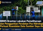 BBWS Brantas Lakukan Pemeliharaan dan Penggantian Peralatan Pos Hidrologi, Perkuat Keandalan Data Sumber Daya Air