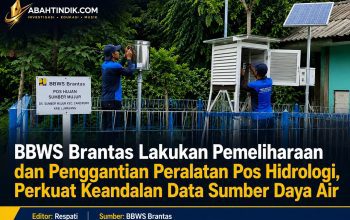 BBWS Brantas Lakukan Pemeliharaan dan Penggantian Peralatan Pos Hidrologi, Perkuat Keandalan Data Sumber Daya Air