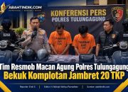 Resmob Macan Agung Polres Tulungagung Bekuk Komplotan Jambret 20 TKP