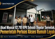 Akad Massal 62.710 KPR Subsidi Digelar Serentak, Pemerintah Perluas Akses Rumah Layak