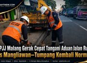 UPT PJJ Malang Gerak Cepat Tangani Aduan Jalan Rusak, Ruas Mangliawan–Tumpang Kembali Normal