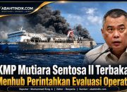KM Mutiara Sentosa II Terbakar di Laut Jawa, Kemenhub Kerahkan Kapal Patroli untuk Evakuasi