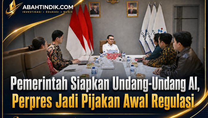 Pemerintah Siapkan Undang-Undang AI, Perpres Jadi Pijakan Awal Regulasi