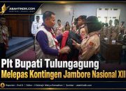 Plt Bupati Tulungagung Melepas Kontingen Jambore Nasional XII