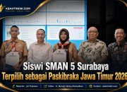 Siswi SMAN 5 Surabaya Terpilih sebagai Paskibraka Jawa Timur 2026