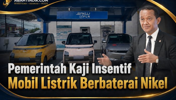 Pemerintah Kaji Insentif Mobil Listrik Berbaterai Nikel