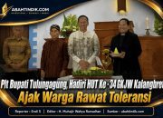 Plt Bupati Tulungagung, Hadiri HUT Ke – 34 GKJW Kalangbret! Ajak Warga Rawat Toleransi