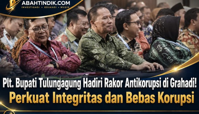 Plt. Bupati Tulungagung Hadiri Rakor Antikorupsi di Grahadi! Perkuat Integritas dan Bebas Korupsi