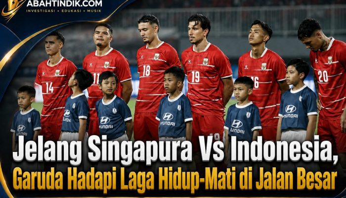 Jelang Singapura Vs Indonesia, Garuda Hadapi Laga Hidup-Mati di Jalan Besar