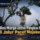 PU Bina Marga Jatim Pangkas Pohon di Jalur Pacet Mojokerto
