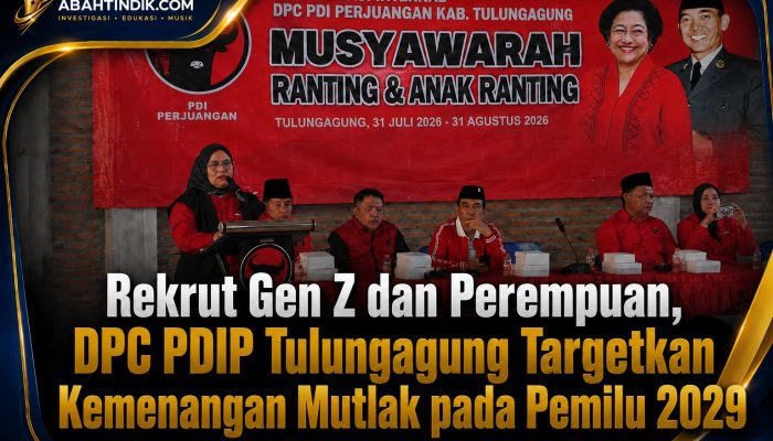 Rekrut Gen Z dan Perempuan, DPC PDIP Tulungagung Targetkan Kemenangan Mutlak pada Pemilu 2029