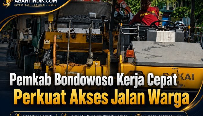 Pemkab Bondowoso Kerja Cepat Perkuat Akses Jalan  Warga