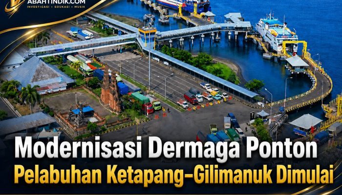 Modernisasi Dermaga Ponton Pelabuhan Ketapang–Gilimanuk Dimulai