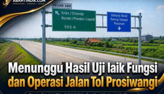 Menunggu Hasil Uji laik Fungsi dan Operasi Jalan Tol Prosiwangi