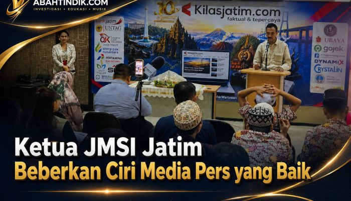 Ketua JMSI Jatim Beberkan Ciri Media Pers yang Baik
