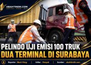 Pelindo Uji Emisi 100 Truk Dua Terminal Di Surabaya
