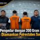 Dua Pengedar dengan 200 Gram Lebih Sabu Diamankan Polrestabes Surabaya