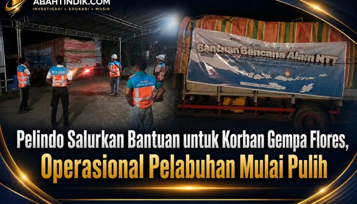 Pelindo Salurkan Bantuan untuk Korban Gempa Flores, Operasional Pelabuhan Mulai Pulih