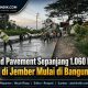 Rigid Pavement Sepanjang 1.060 Meter di Jember Mulai di Bangun