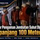 Pagar Pengaman Jembatan Suhat Dipasang Sepanjang 100 Meter